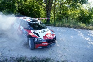 Paolo Andreucci e Rudy Briani su Skoda Fabia Rally2 al Rally Adriatico 2023_7 Grande